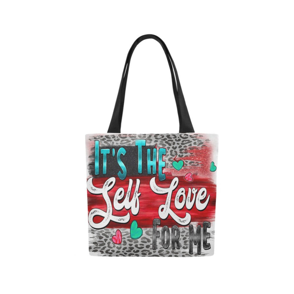 It's The Self-Love For Me Canvas Tote Bag