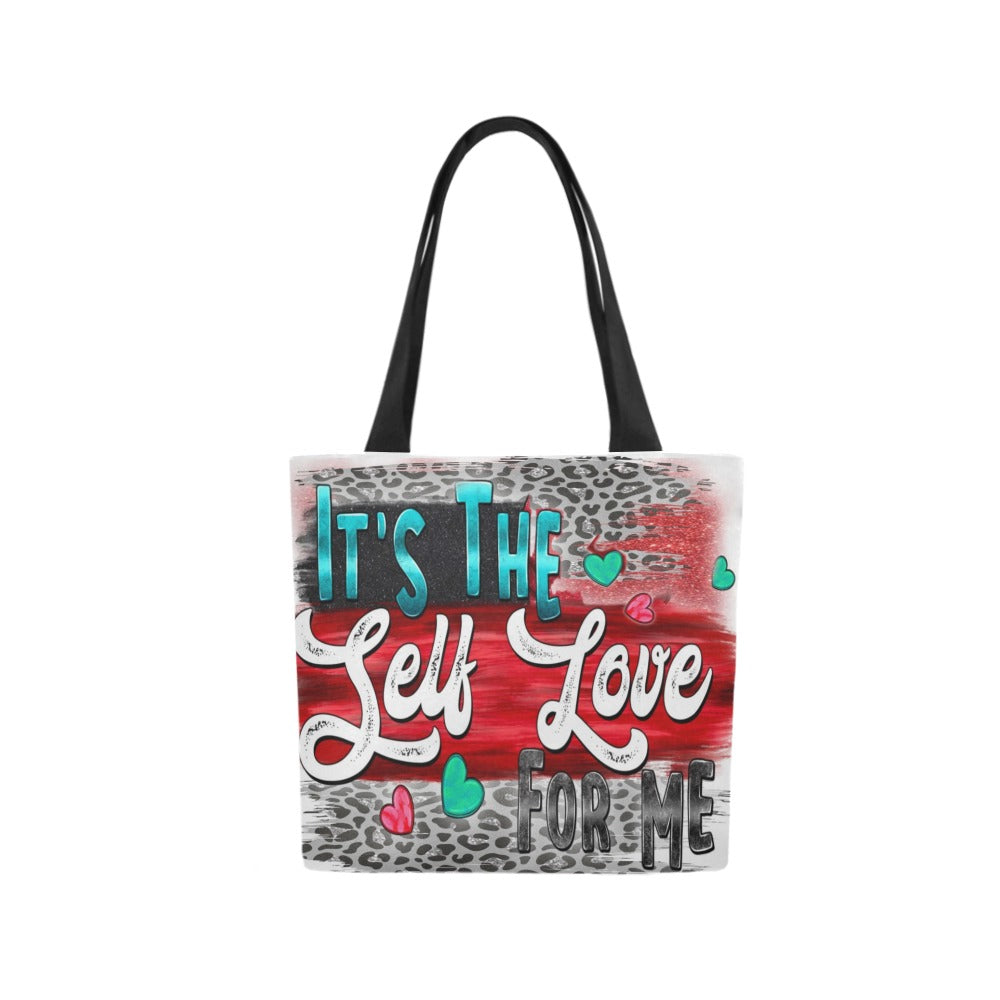 It's The Self-Love For Me Canvas Tote Bag